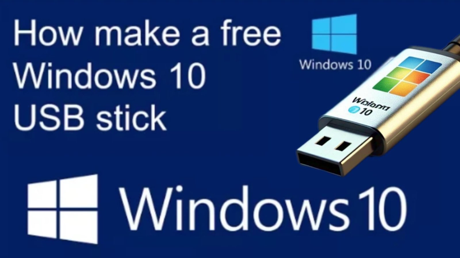 Read more about the article Create Windows 10 Bootable USB Drive