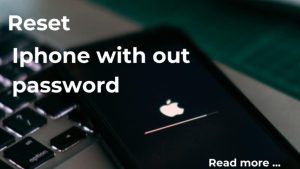 reset iPhone without password