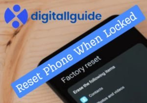 how to reset Android phone when locked