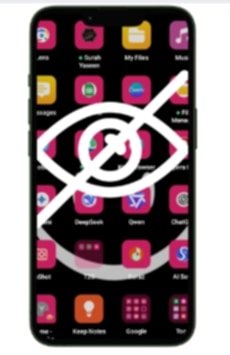 how to hide app in iPhone