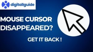 mouse cursor disappeared