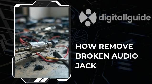 How to Remove a Broken Audio Jack