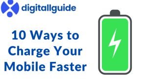 Charge Your Mobile Faster